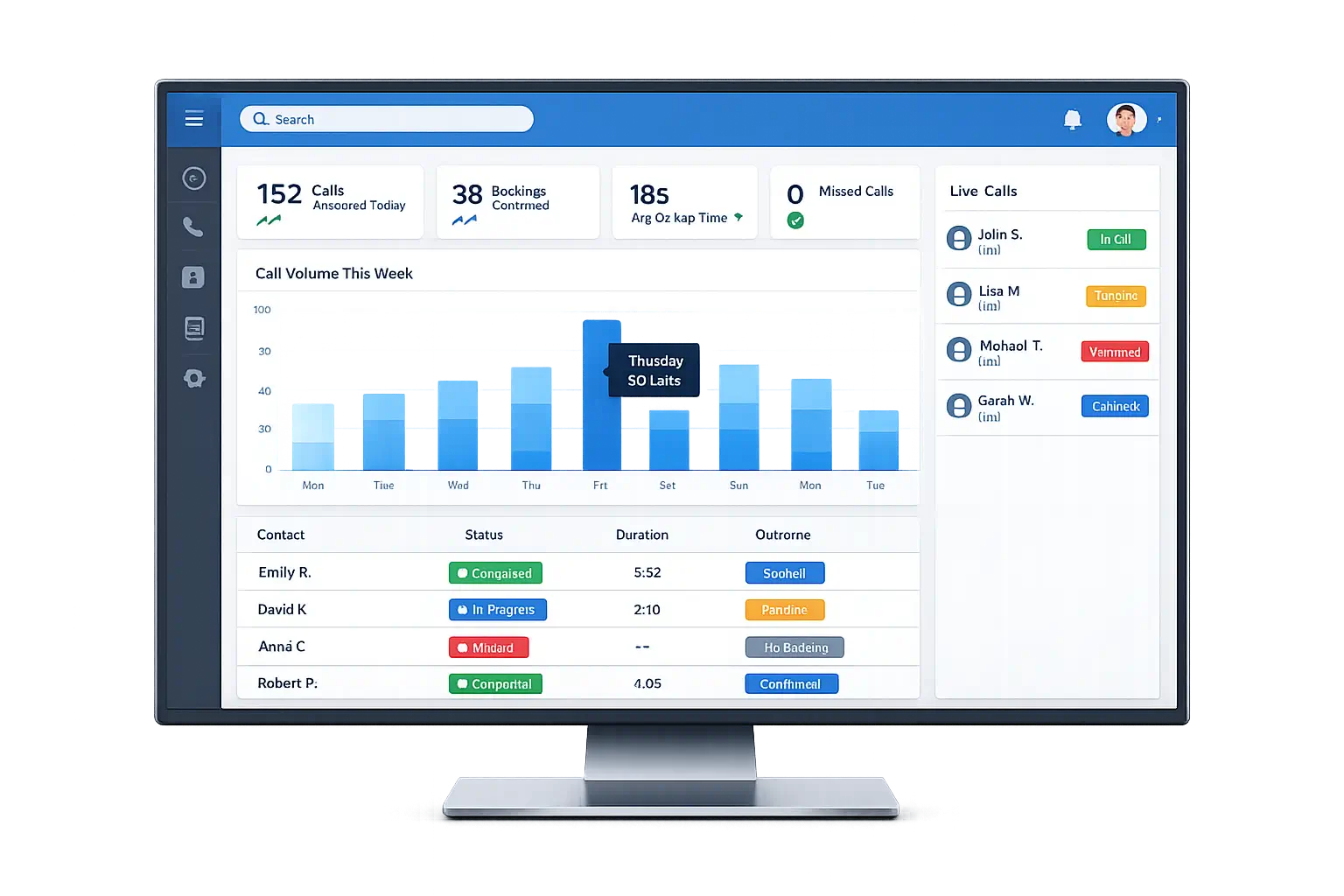 AI Receptionist for Inbound Calls